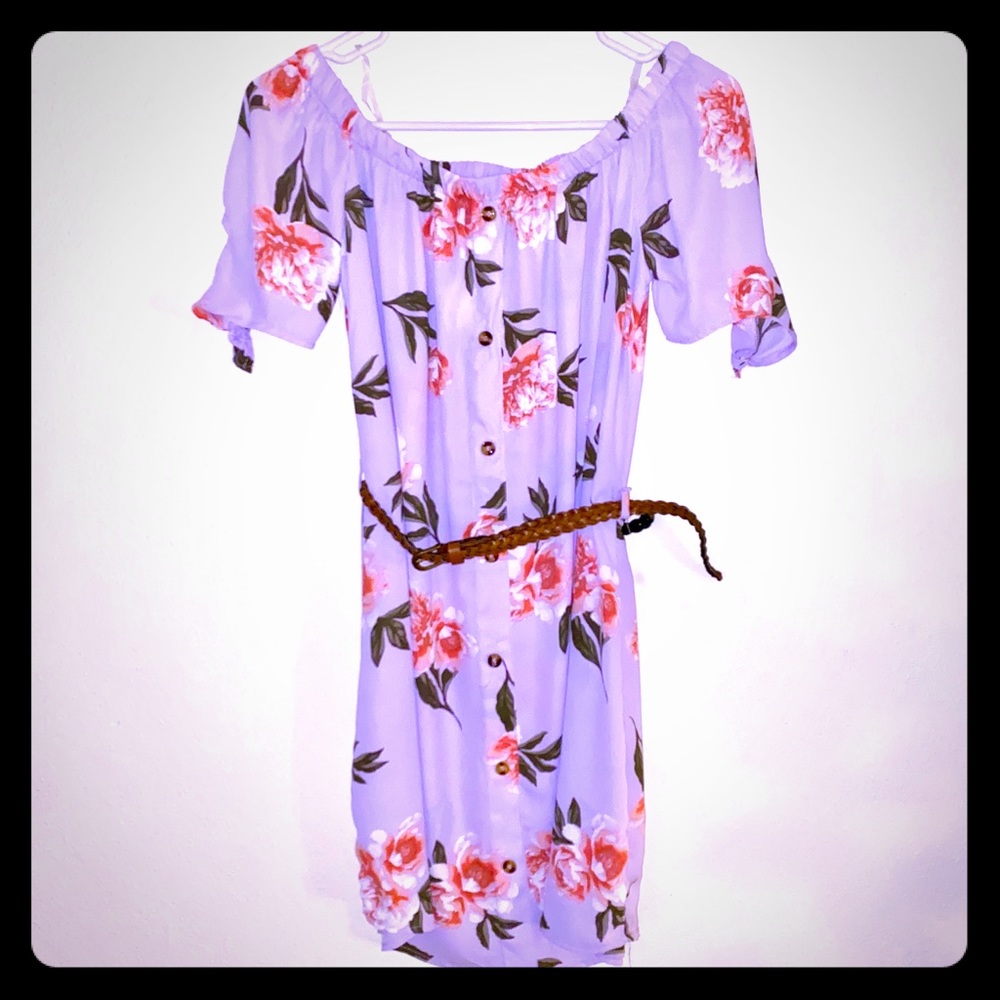Lightweight floral dress